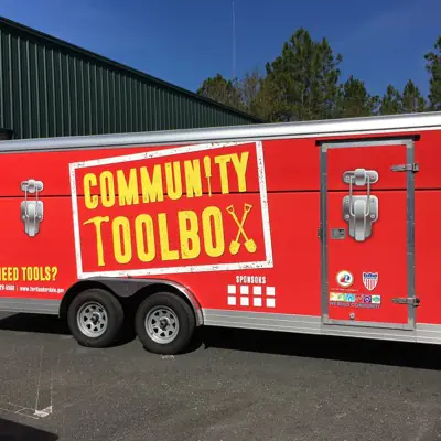 Vehicle wrap and fleet graphics installed by Cardinal Signs in Gainesville, Florida (example 3)
